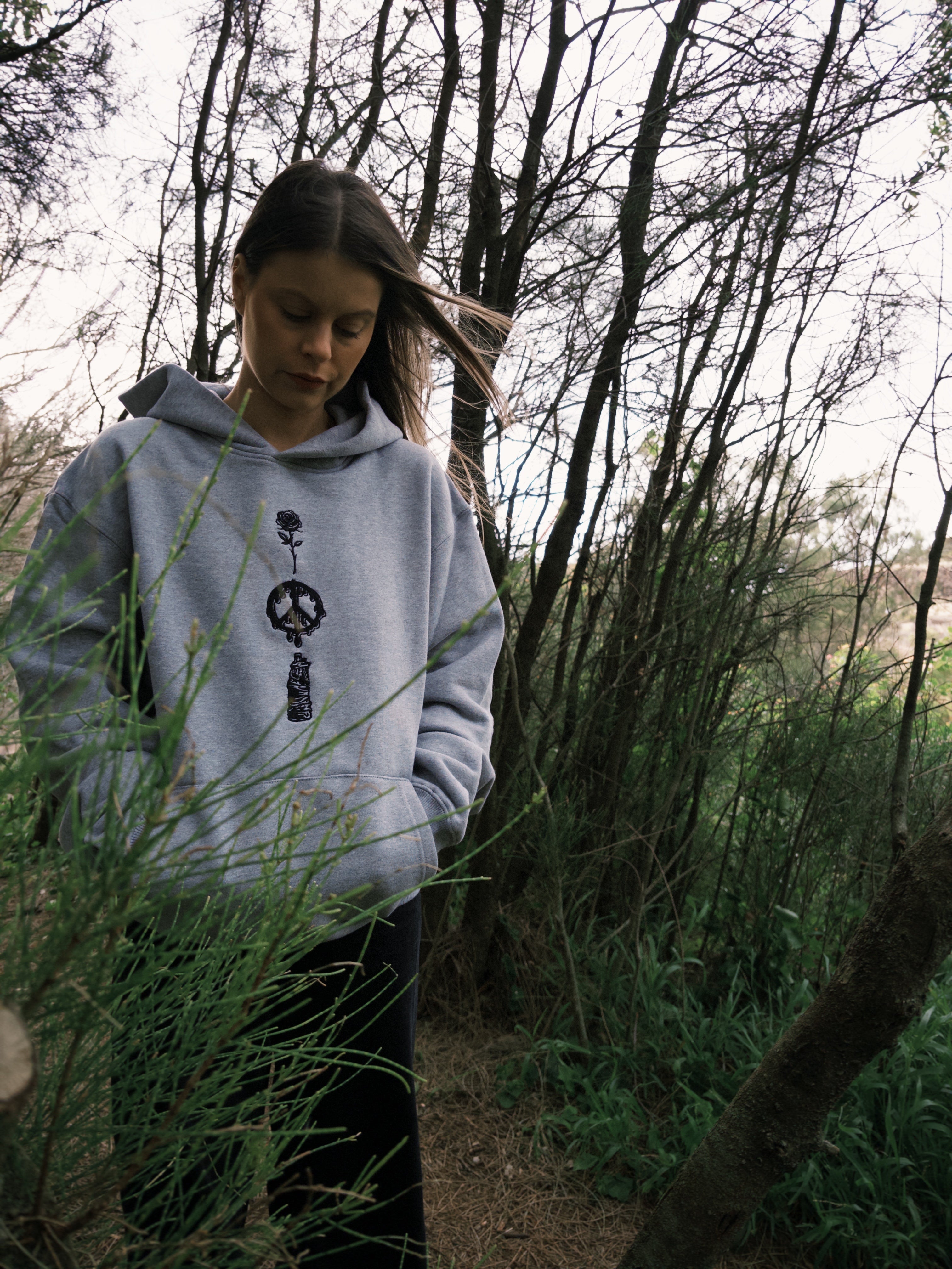 Stacker Trainer Hoodie - Grey