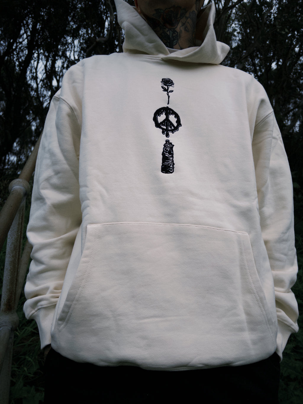 Stacker Trainer Hoodies - Cream
