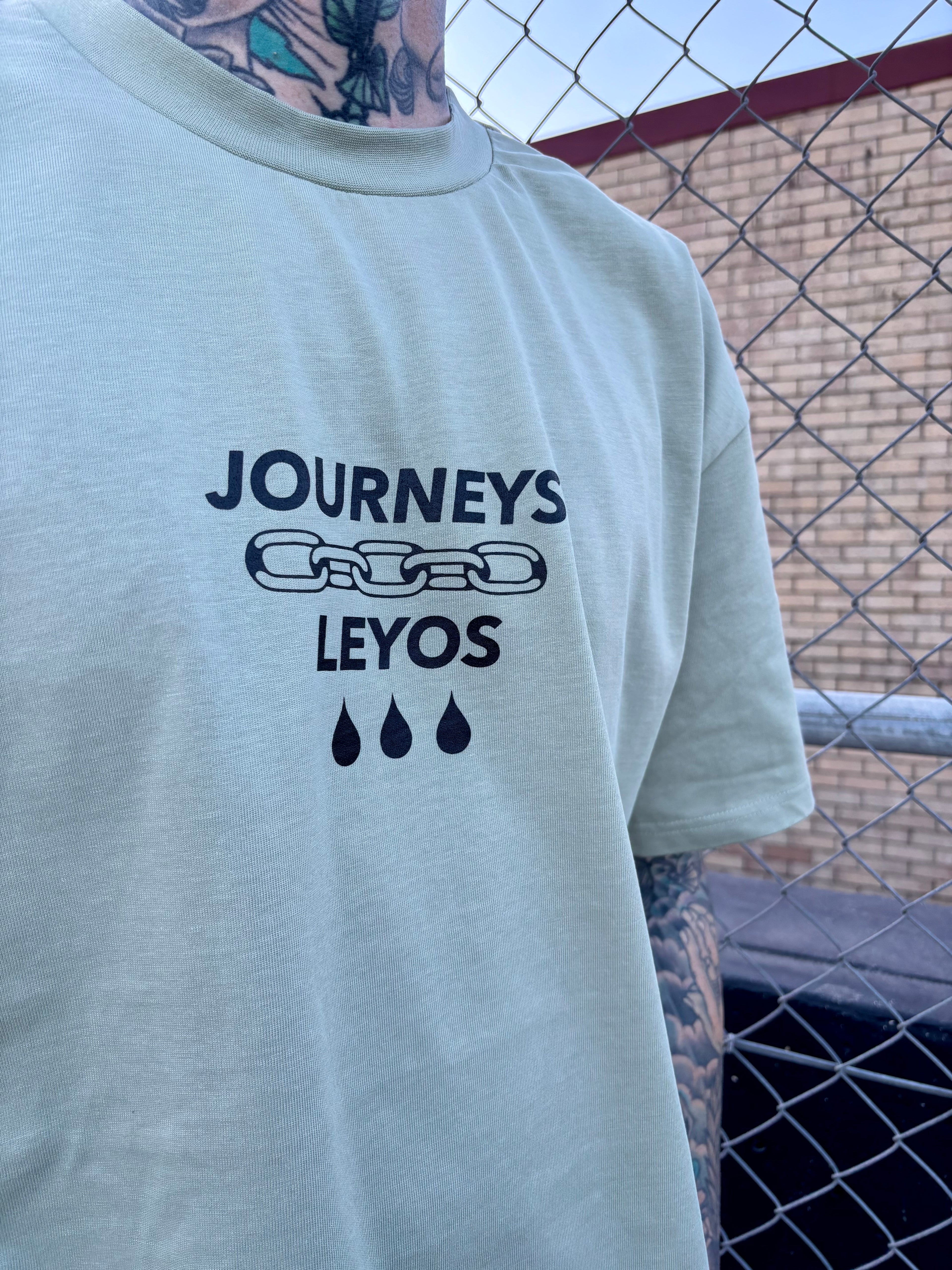 Skeleton - Pistachio Heavy Weight Tee