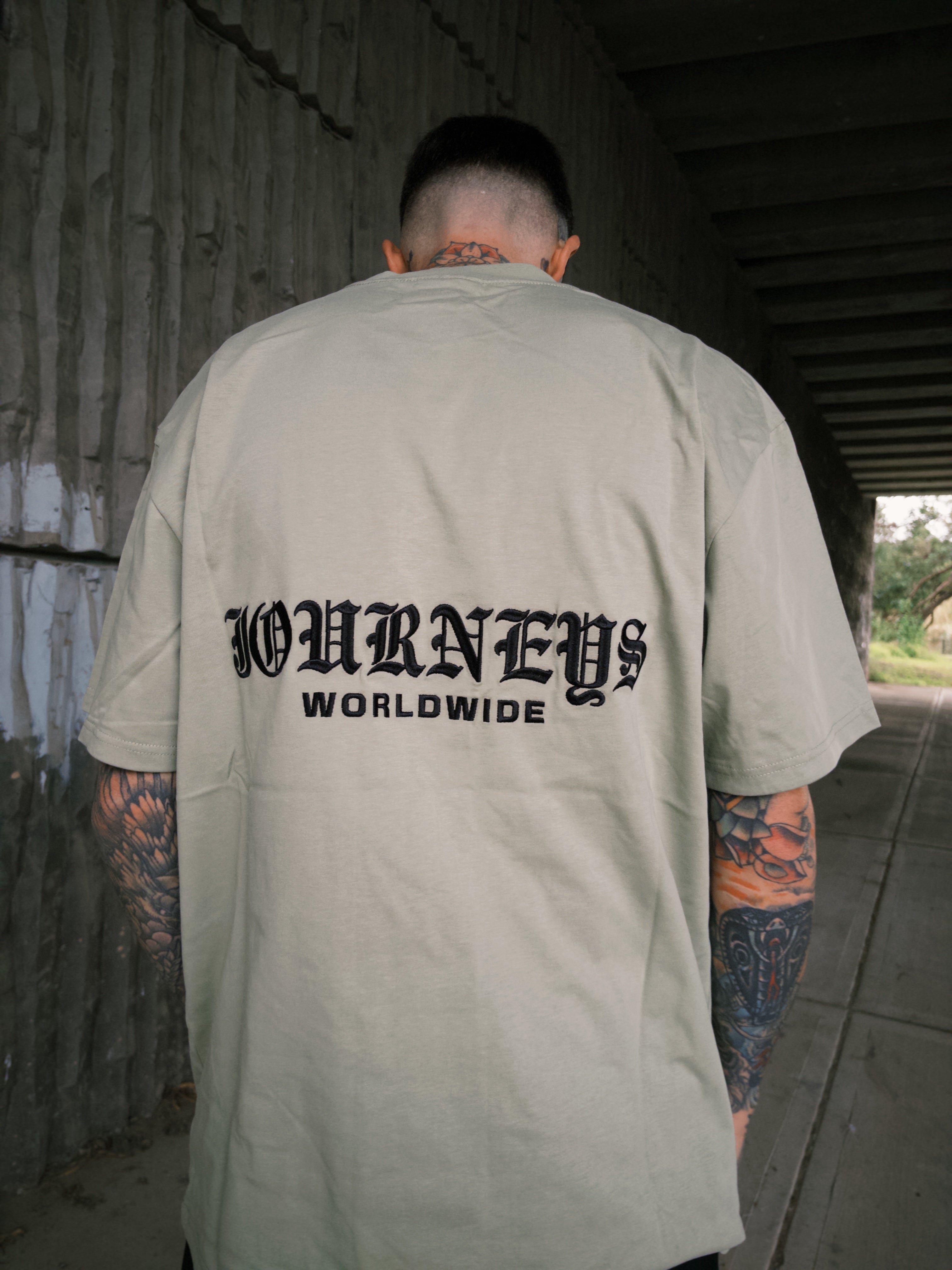 Stacker - Pistachio Tee