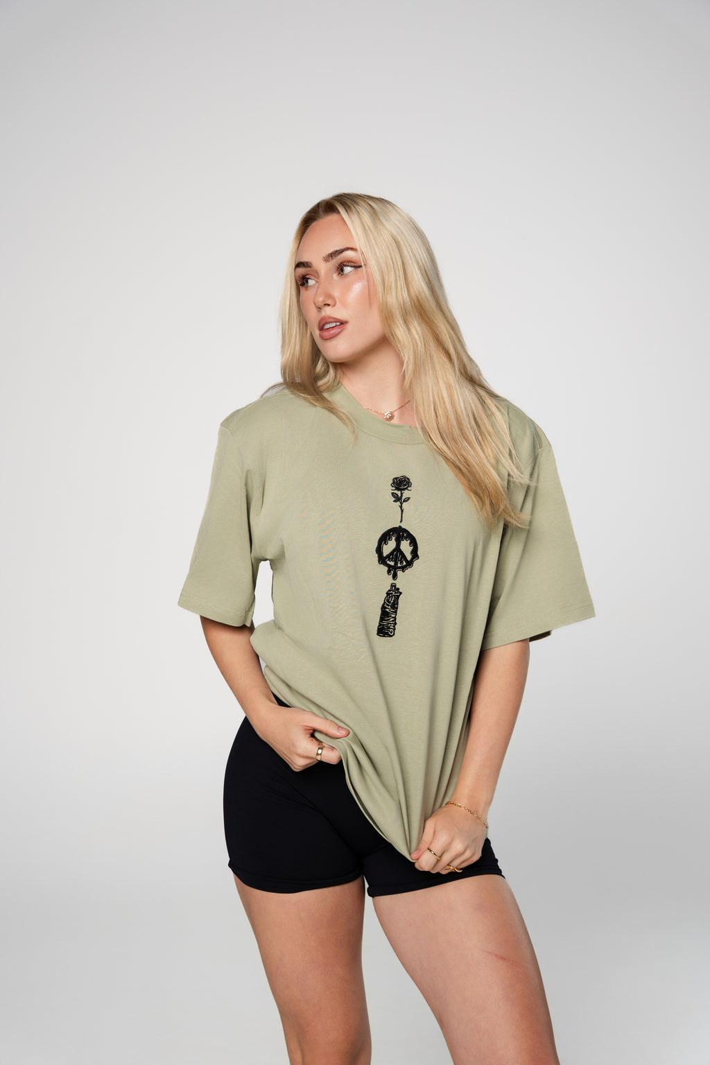 Stacker - Pistachio Tee