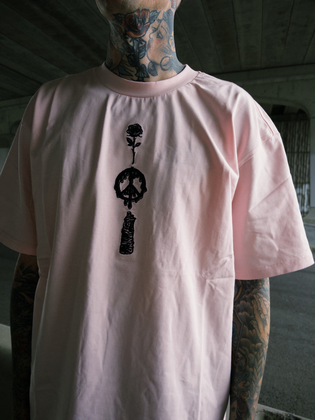 Stacker - Pink Tee
