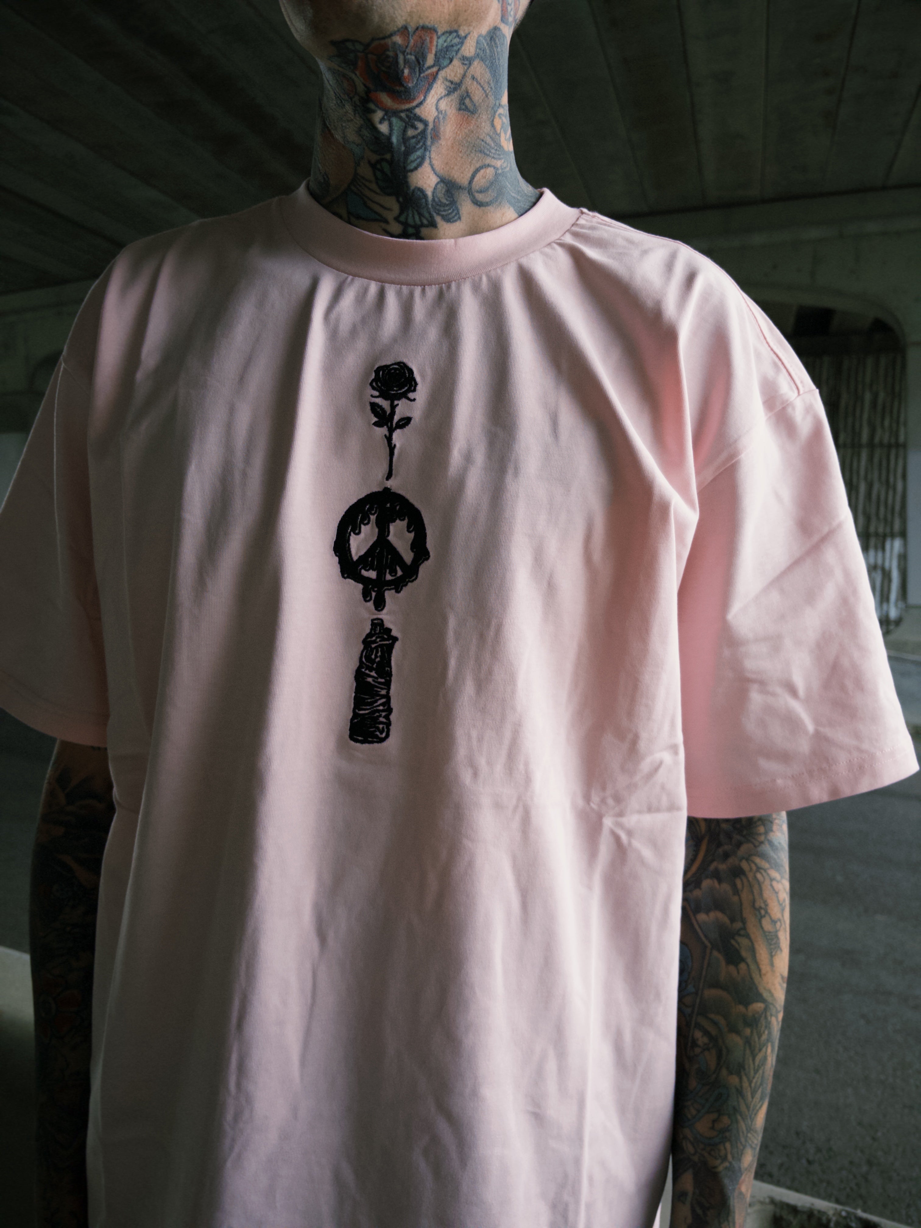Stacker - Pink Tee