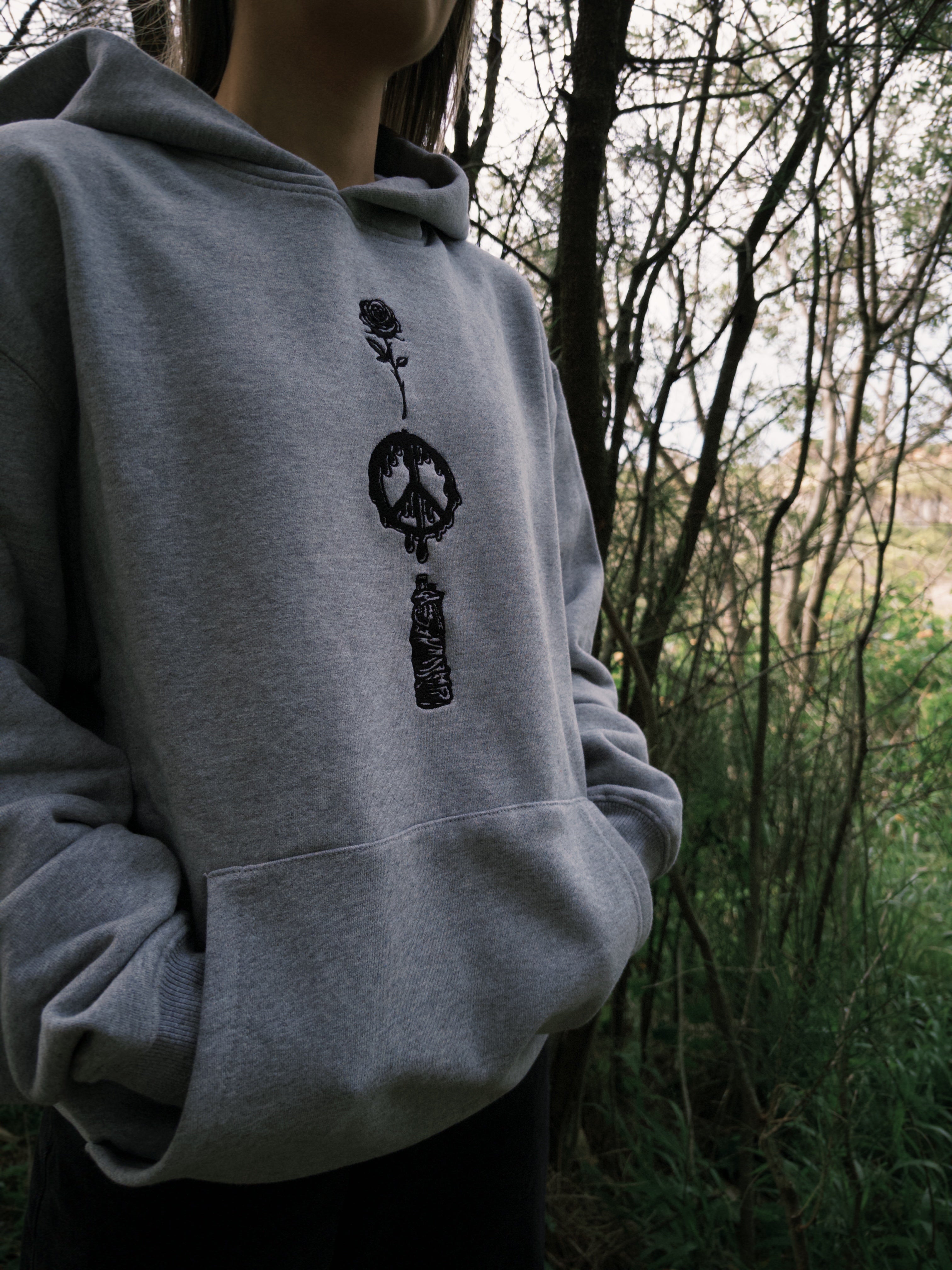 Stacker Trainer Hoodie - Grey