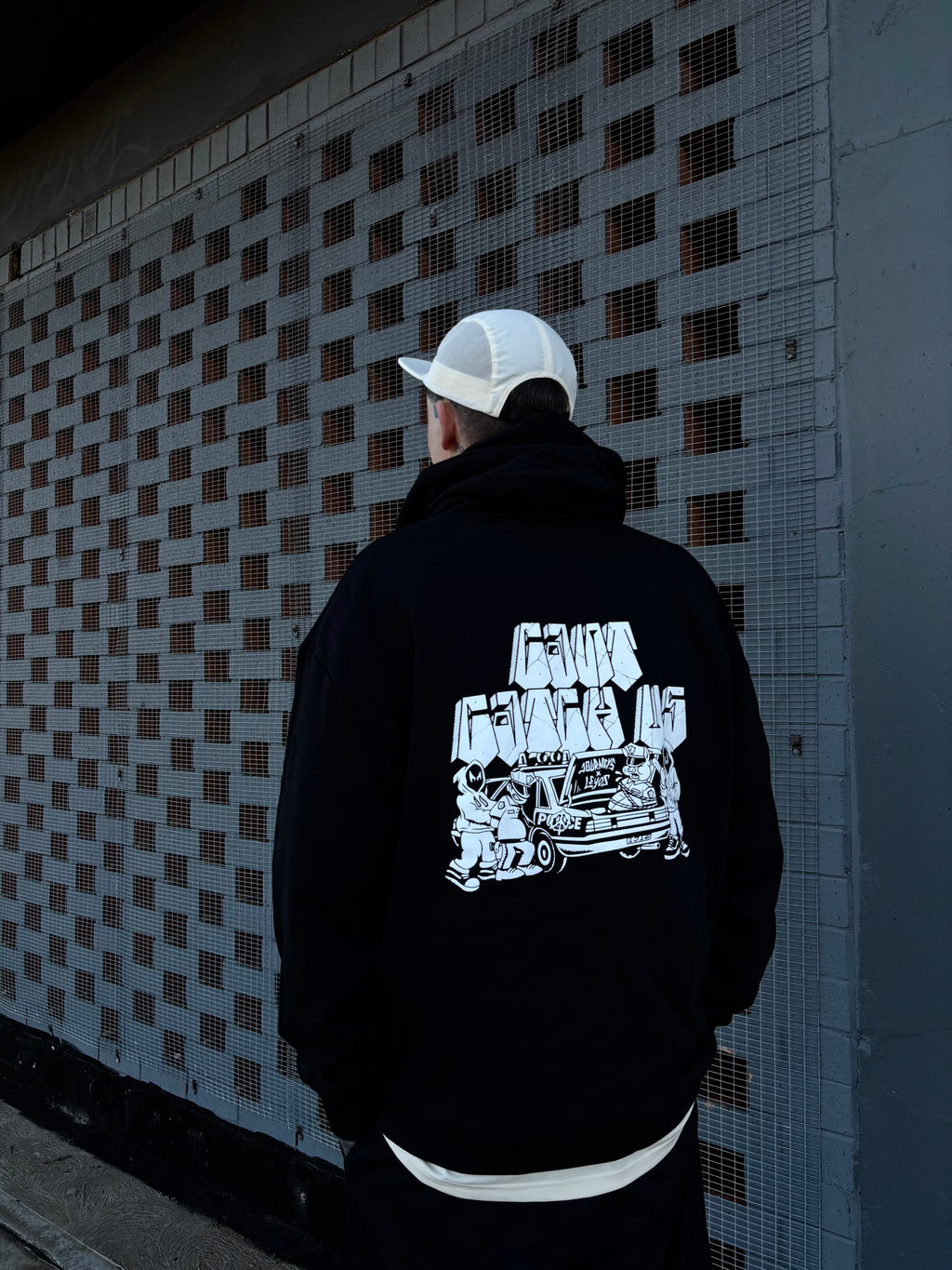 Riot Car - Black Heavy Weight Hoodie