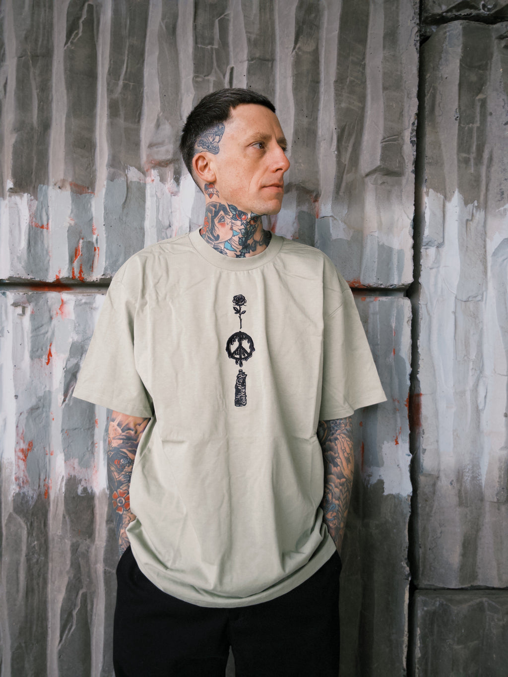 Stacker - Pistachio Tee