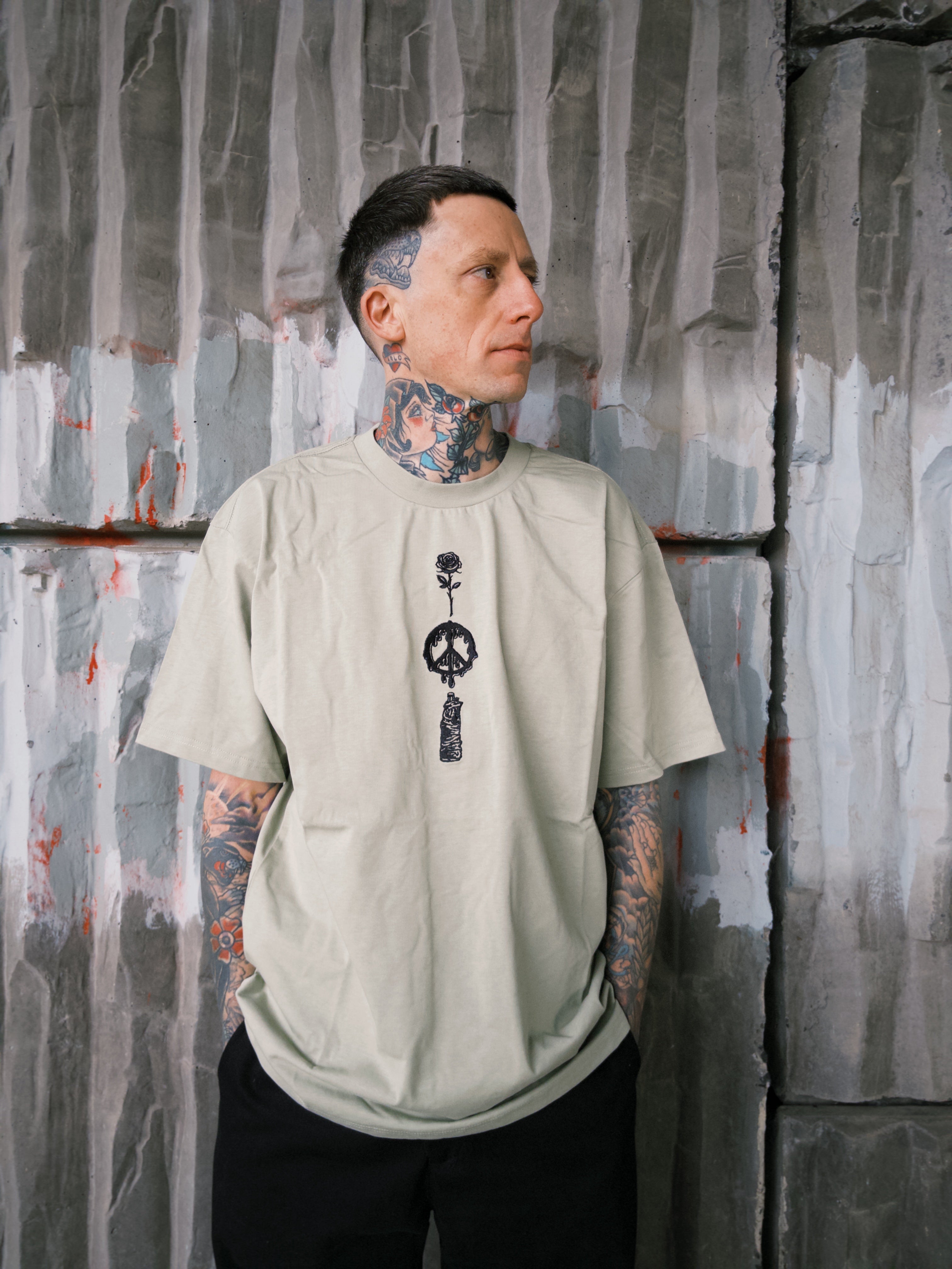 Stacker - Pistachio Tee