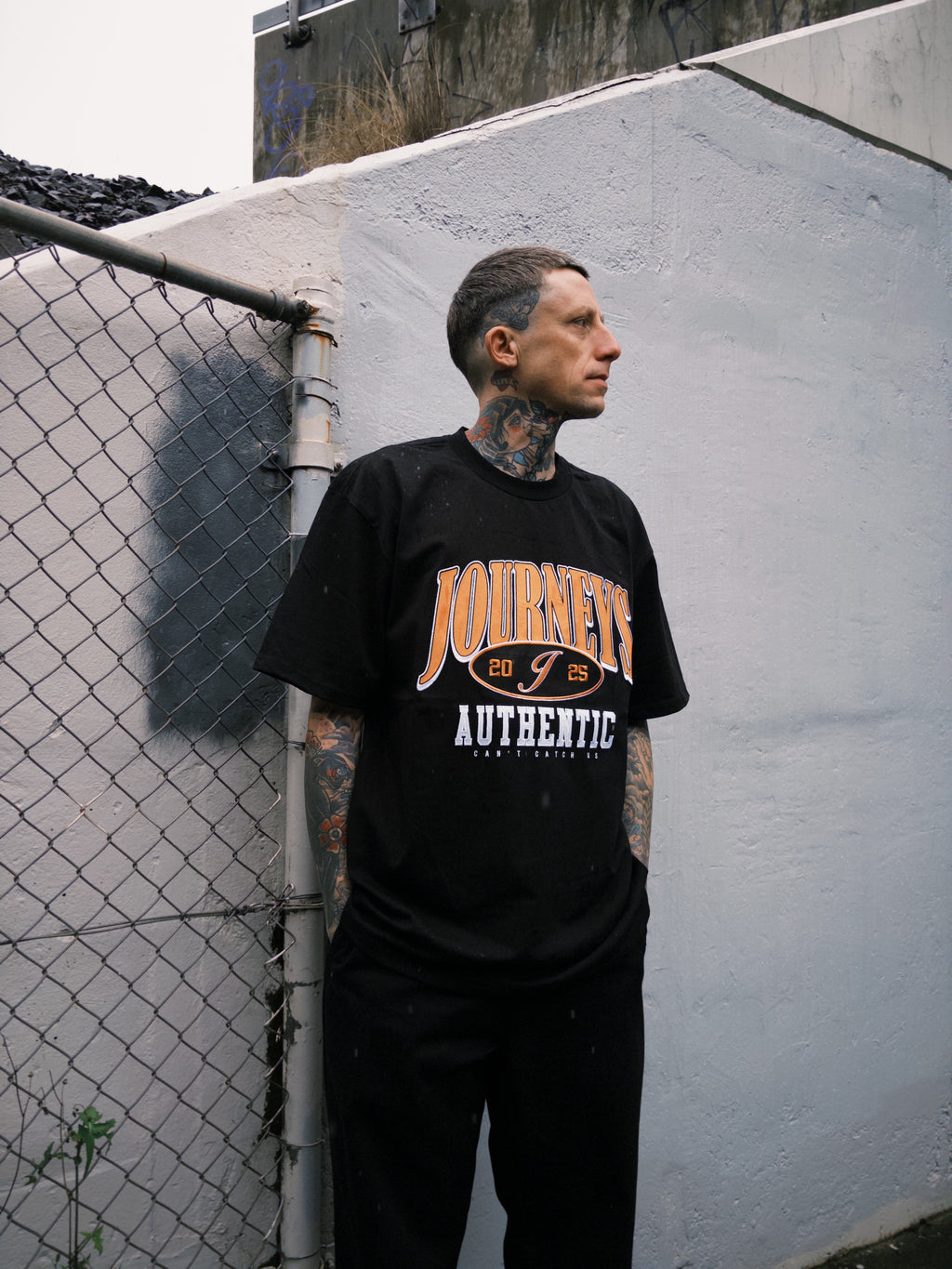 Authentic 2025 - Black Tee