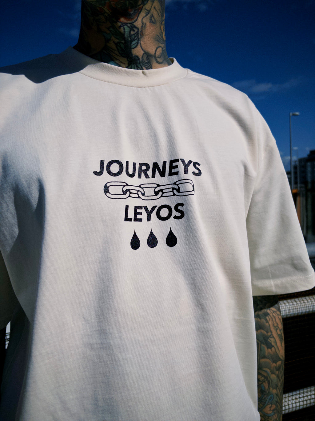 Panther Can't Catch Us - Cream Heavy Weight Tee