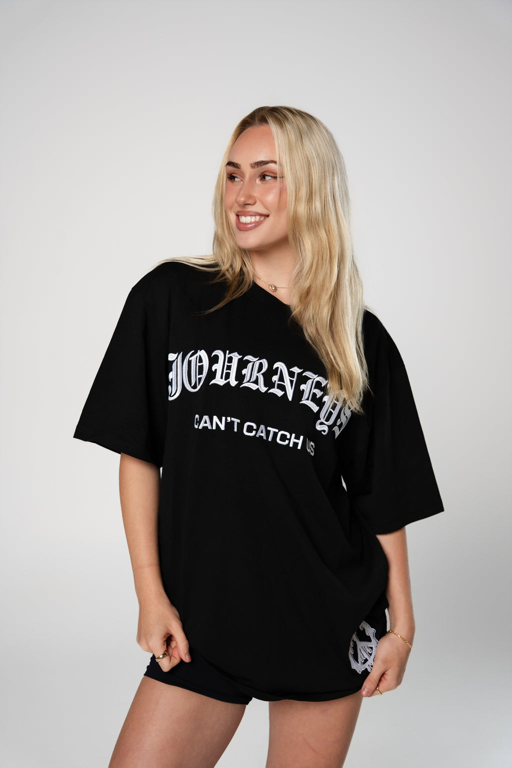 Can't Catch Us - Black Tee