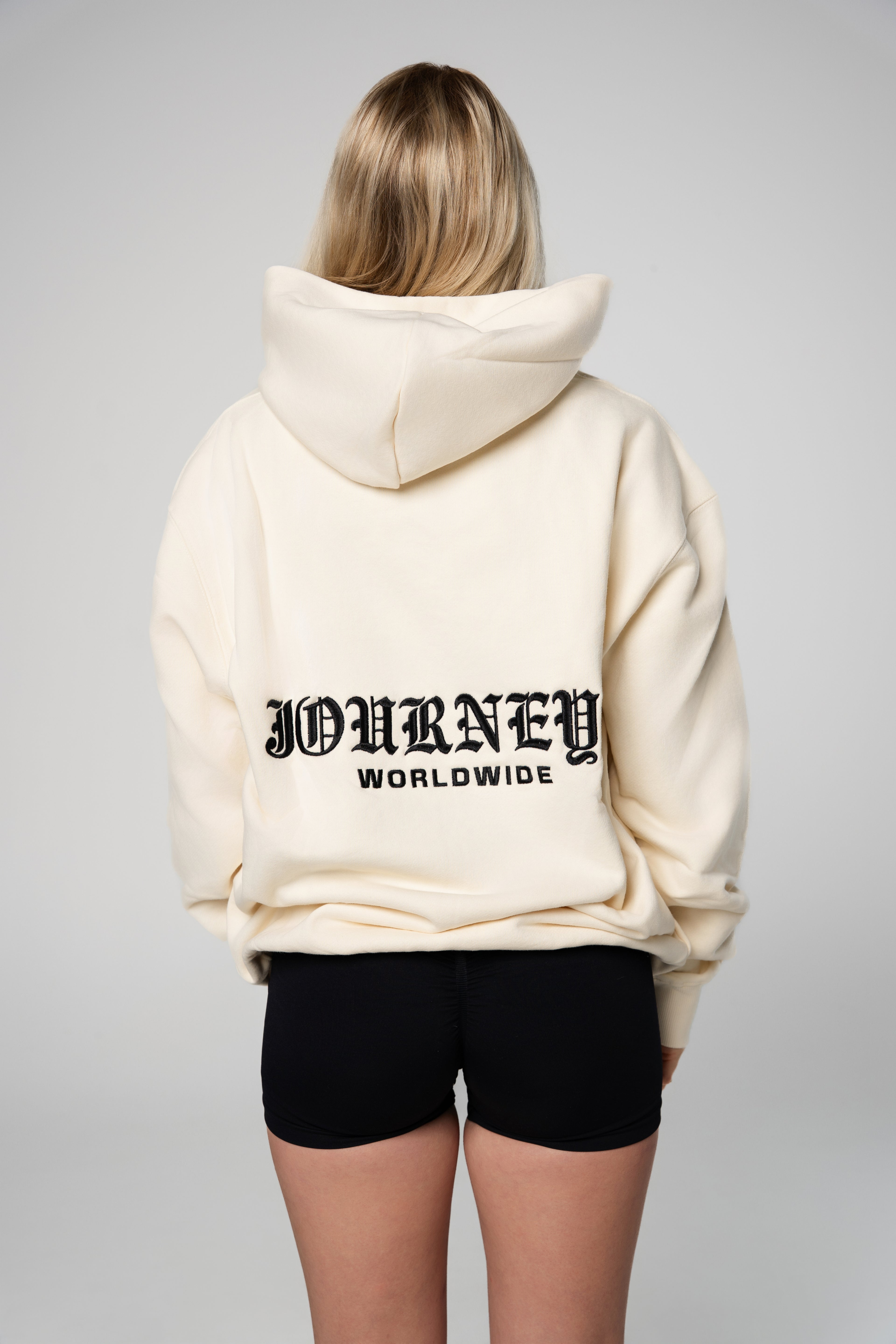 Stacker Trainer Hoodies - Cream