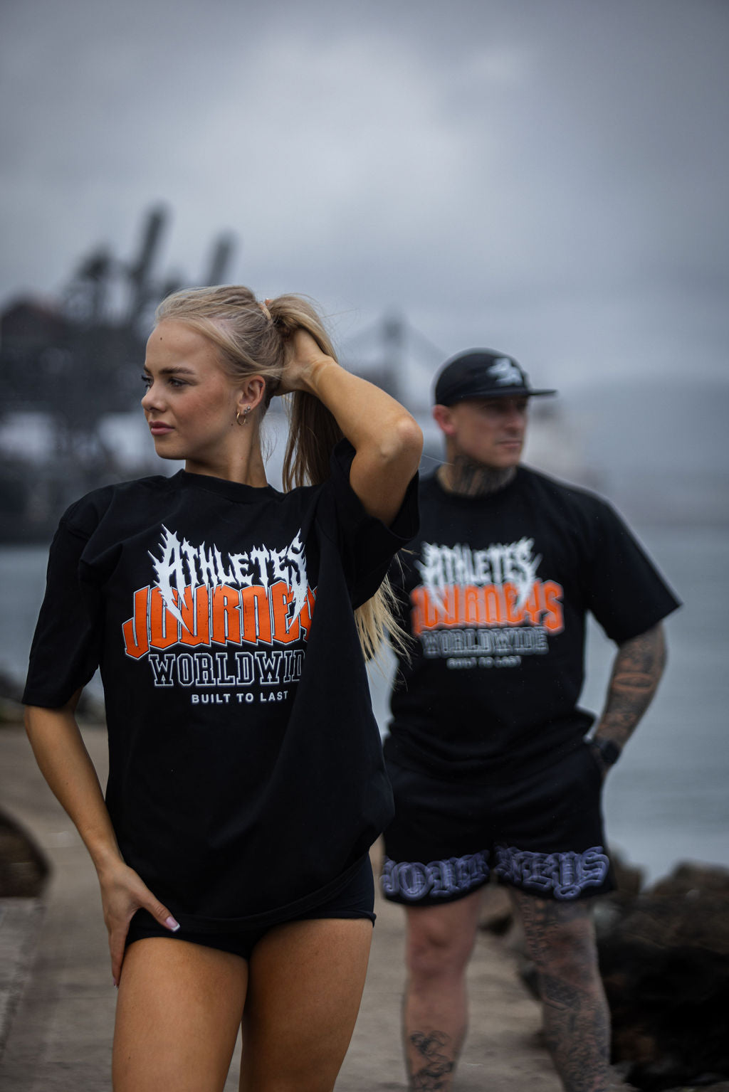 Athletes- Built To Last - Black Tee