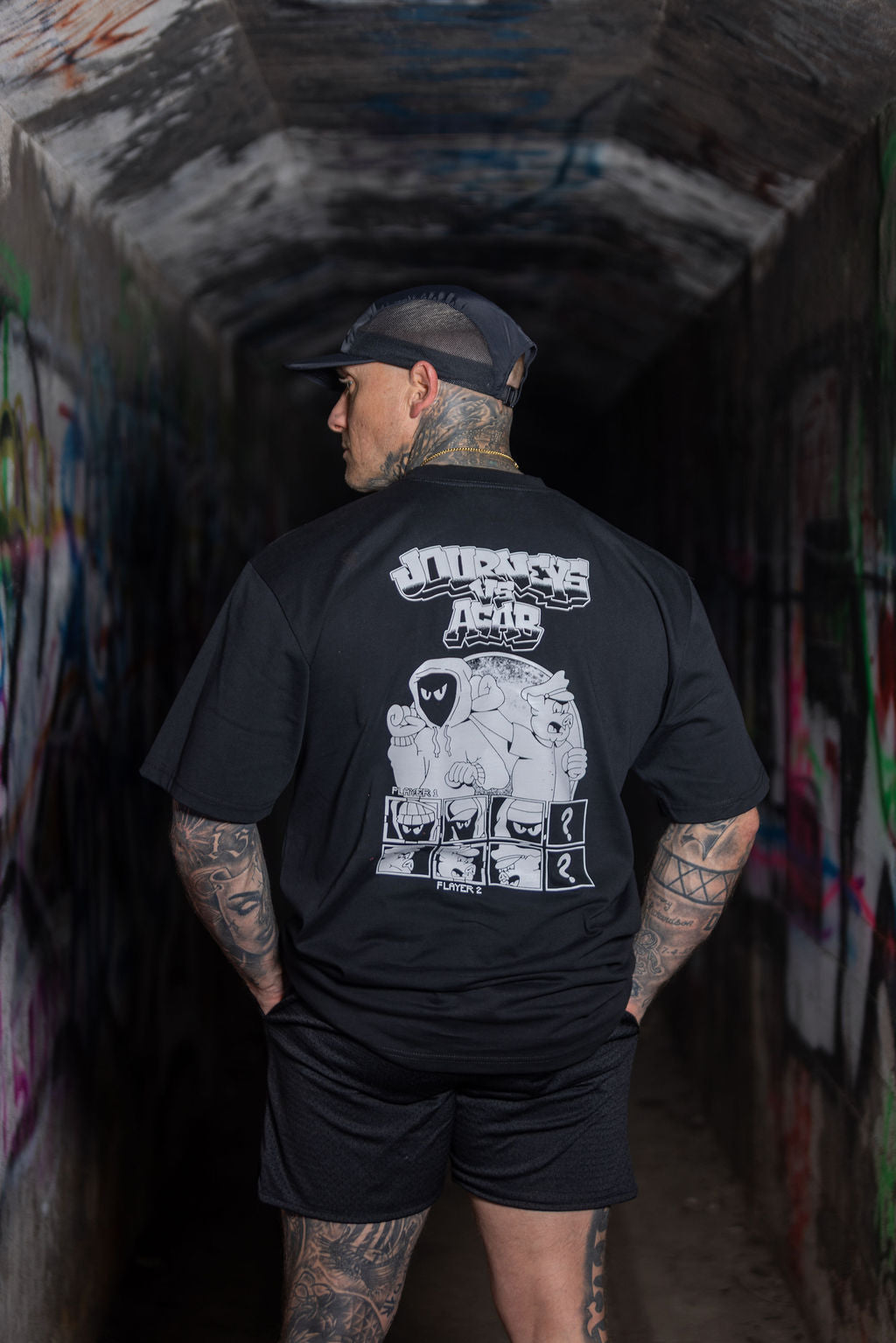 Journeys VS ACAB - Black Tee