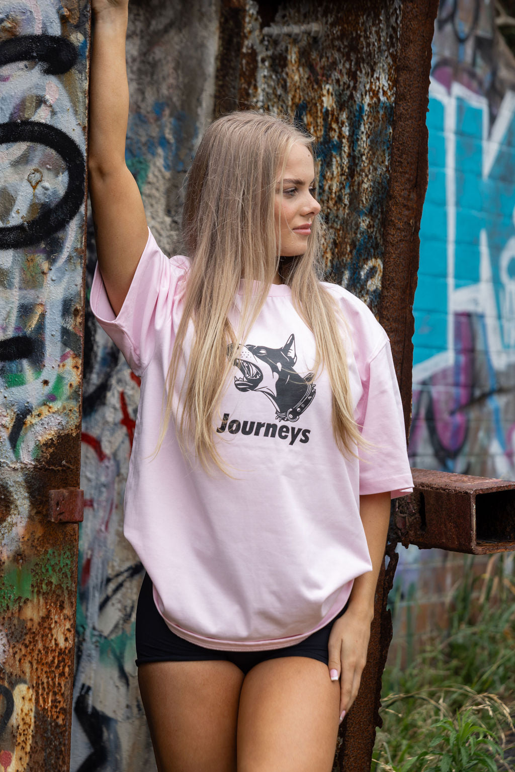 Strike First - Pink Tee