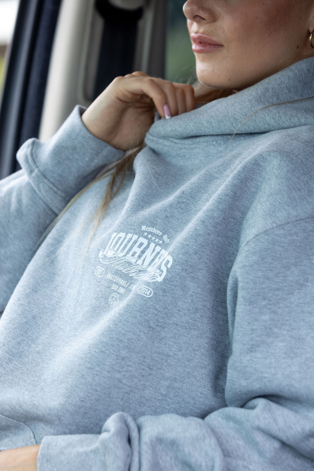 Authentic Trainer Hoodie - Grey