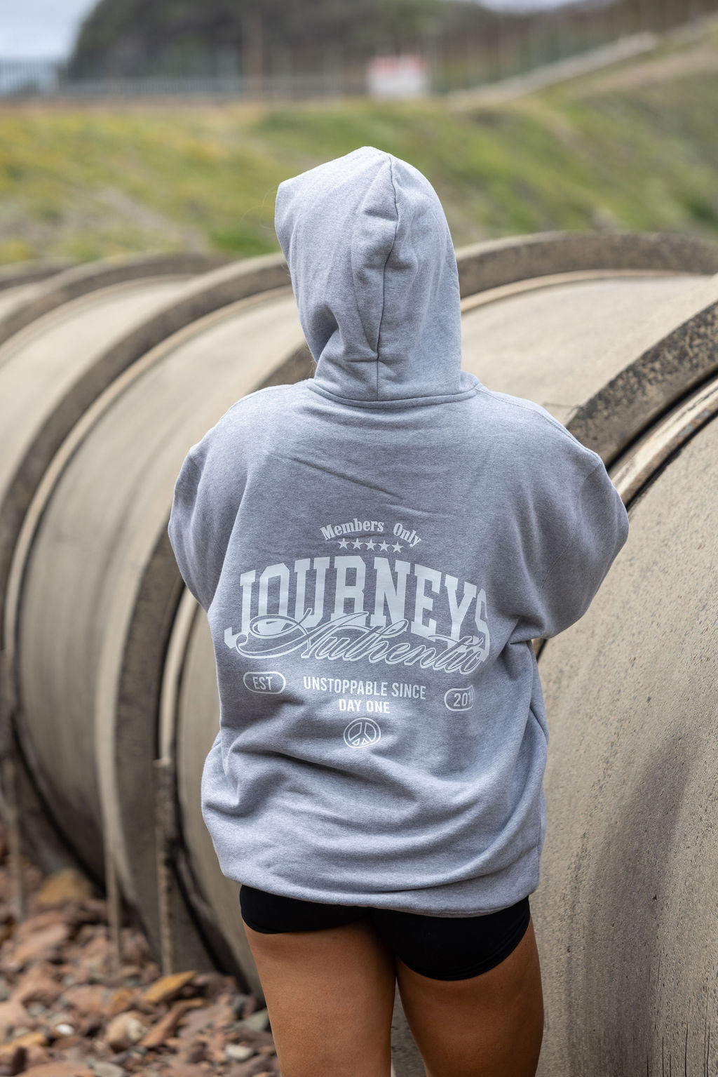 Authentic Trainer Hoodie - Grey