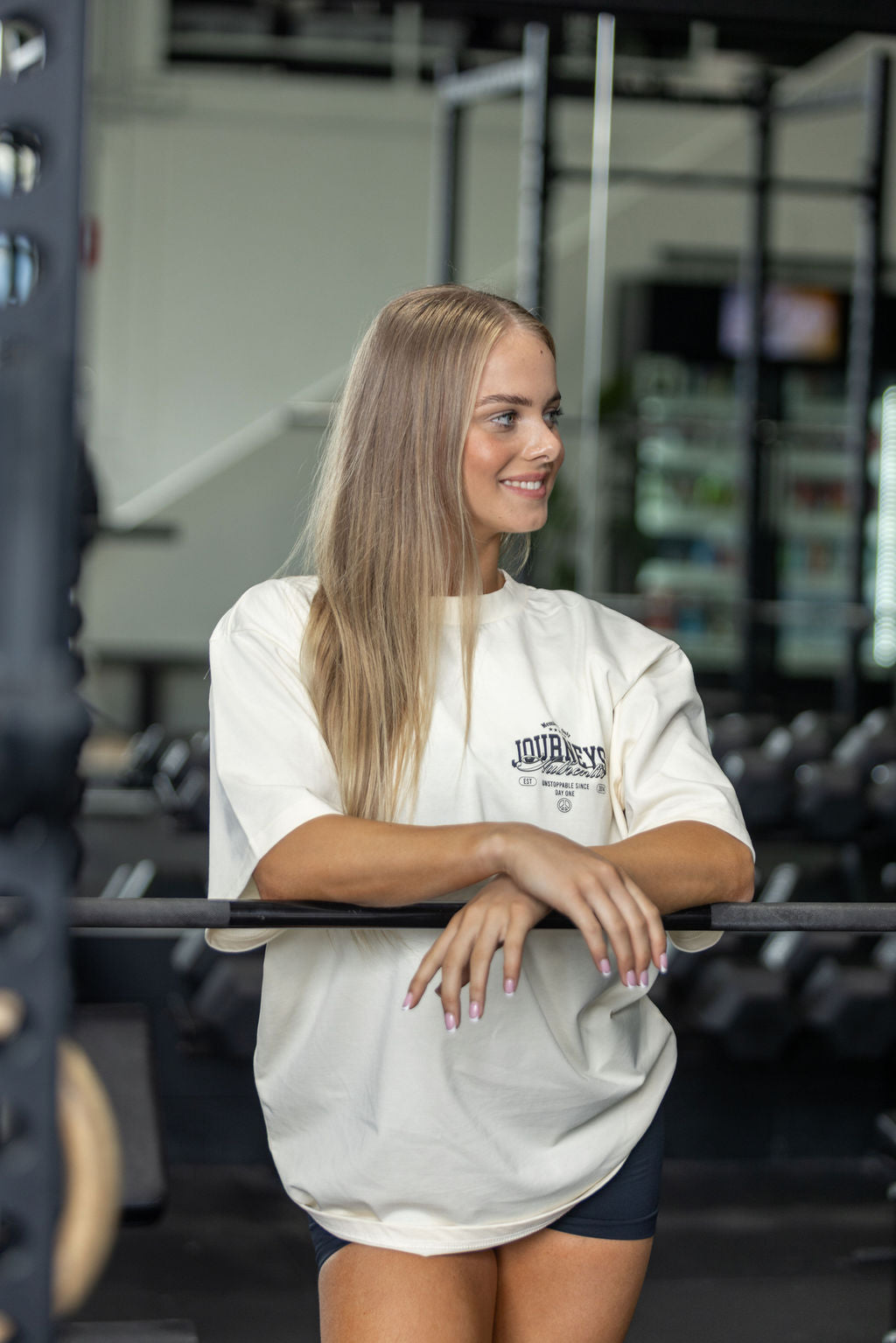 Authentic - Members Only -  Cream Tee