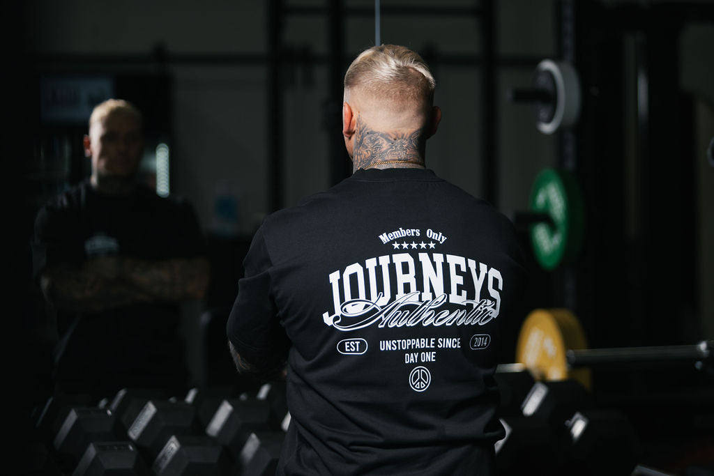 Authentic - Members Only - Black Tee